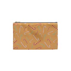 Sweet Christmas Candy Cosmetic Bag (small) by SychEva