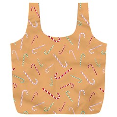 Sweet Christmas Candy Full Print Recycle Bag (xxxl) by SychEva