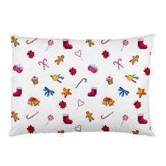 Christmas Elements Pillow Case by SychEva