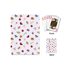 Christmas Elements Playing Cards Single Design (mini) by SychEva