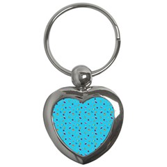 Christmas Elements For The Holiday Key Chain (heart) by SychEva