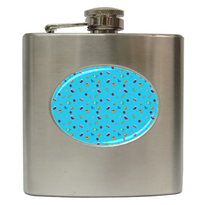 Christmas Elements For The Holiday Hip Flask (6 oz)