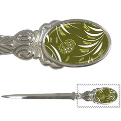 Folk Flowers Print Floral Pattern Ethnic Art Letter Opener by Eskimos