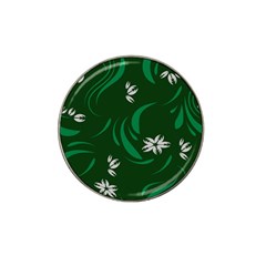 Folk Flowers Print Floral Pattern Ethnic Art Hat Clip Ball Marker by Eskimos