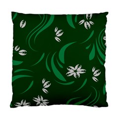 Folk Flowers Print Floral Pattern Ethnic Art Standard Cushion Case (two Sides) by Eskimos