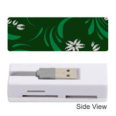 Folk Flowers Print Floral Pattern Ethnic Art Memory Card Reader (stick) by Eskimos