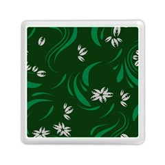 Folk Flowers Print Floral Pattern Ethnic Art Memory Card Reader (square) by Eskimos