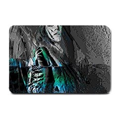 Glitch Witch Small Doormat  by MRNStudios