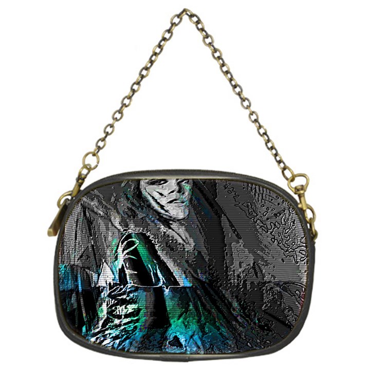 Glitch Witch Chain Purse (One Side)