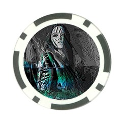 Glitch Witch Poker Chip Card Guard (10 Pack) by MRNStudios