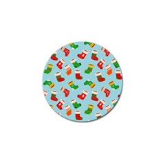 Christmas Socks Golf Ball Marker by SychEva