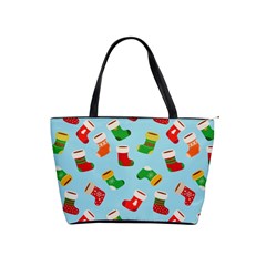 Christmas Socks Classic Shoulder Handbag by SychEva