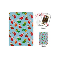 Christmas Socks Playing Cards Single Design (mini) by SychEva