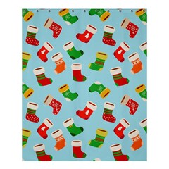 Christmas Socks Shower Curtain 60  X 72  (medium)  by SychEva