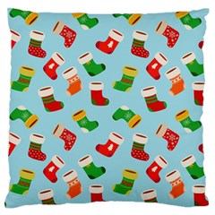 Christmas Socks Standard Flano Cushion Case (two Sides) by SychEva