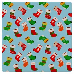 Christmas Socks Uv Print Square Tile Coaster  by SychEva