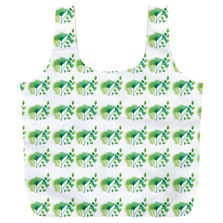 Floral Full Print Recycle Bag (XXXL)