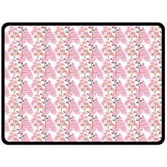 Floral Fleece Blanket (large)  by Sparkle