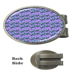 Pattern Money Clips (oval)  by Sparkle