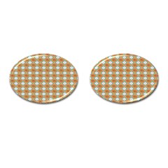 Geometry Cufflinks (Oval)