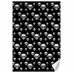 Skullmusician Canvas 12  X 18  by Sparkle