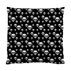 Skullmusician Standard Cushion Case (two Sides) by Sparkle