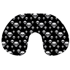 Skullmusician Travel Neck Pillow by Sparkle