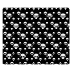 Skullmusician Double Sided Flano Blanket (small)  by Sparkle