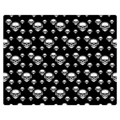 Skullmusician Double Sided Flano Blanket (medium)  by Sparkle