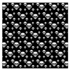 Skullmusician Large Satin Scarf (square) by Sparkle