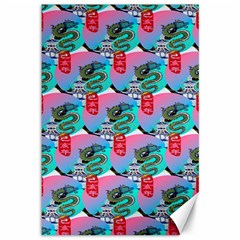 Retro Snake Canvas 12  X 18  by Sparkle