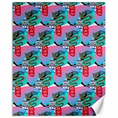 Retro Snake Canvas 16  X 20  by Sparkle