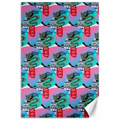 Retro Snake Canvas 24  X 36  by Sparkle