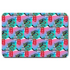 Retro Snake Large Doormat  by Sparkle