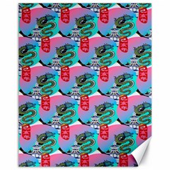 Retro Snake Canvas 11  X 14  by Sparkle