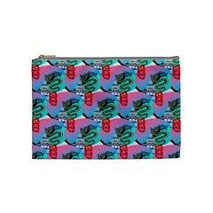 Retro Snake Cosmetic Bag (medium) by Sparkle