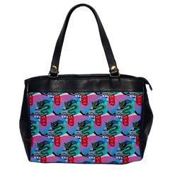 Retro Snake Oversize Office Handbag by Sparkle