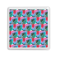 Retro Snake Memory Card Reader (square) by Sparkle