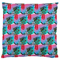 Retro Snake Standard Flano Cushion Case (one Side) by Sparkle