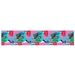 Retro Snake Small Flano Scarf by Sparkle