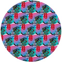 Retro Snake Uv Print Round Tile Coaster by Sparkle