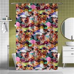 Retro Color Shower Curtain 48  x 72  (Small)  Curtain(48  X 72 ) - 42.18 x64.8  Curtain(48  X 72 )