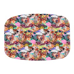 Retro Color Mini Square Pill Box by Sparkle