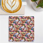 Retro Color UV Print Square Tile Coaster  Front