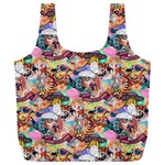 Retro Color Full Print Recycle Bag (XXXL) Back