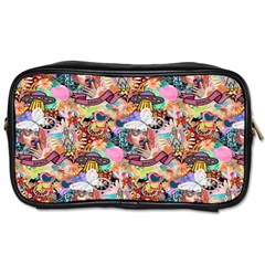 Retro Color Toiletries Bag (two Sides) by Sparkle