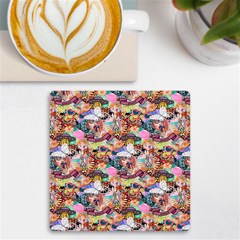 Retro Color Uv Print Square Tile Coaster 