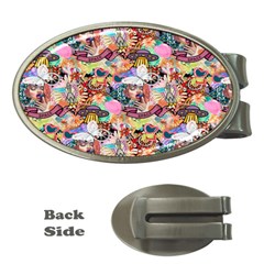 Retro Color Money Clips (oval)  by Sparkle