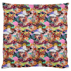 Retro Color Standard Flano Cushion Case (one Side) by Sparkle