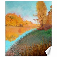 Golden Autumn Canvas 8  X 10  by SychEva